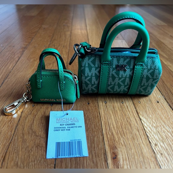 Michael Kors Teeny Keychain set of 2 NWT and NWOT - Picture 5 of 15